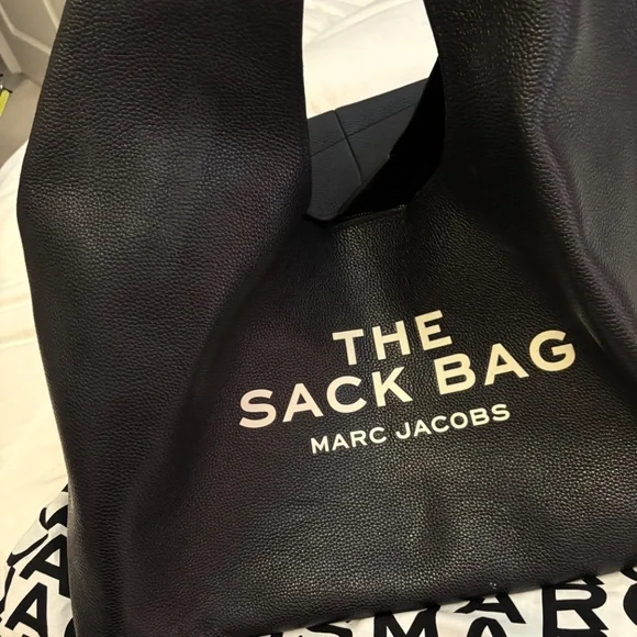 Marc Jacobs XL Sack Bag Black Leather - Picture 3 of 14